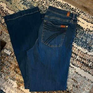 7 For All Mankind Dark Blue  SLIM ILLUSION DOJO